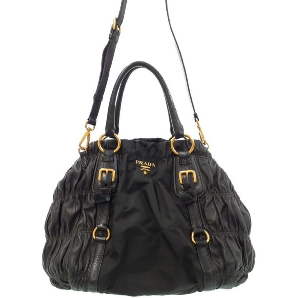 Prada Gathered Handbag